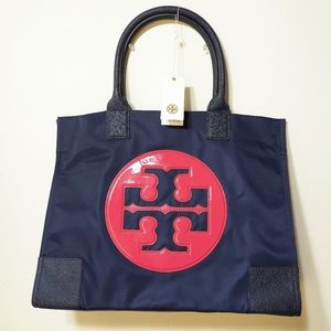 Tory Burch Ella Colorblock Nylon Bag - Royal Navy